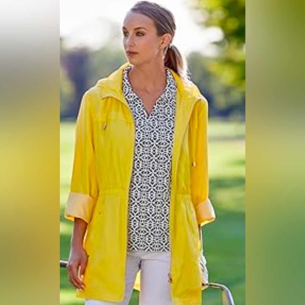 Tribal Brand Yellow Women's Jacket
